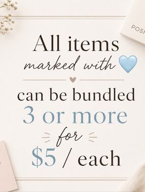 🩵 BUNDLE Items With Blue Hearts